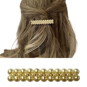 Beaded Pearl Hair Barrett
